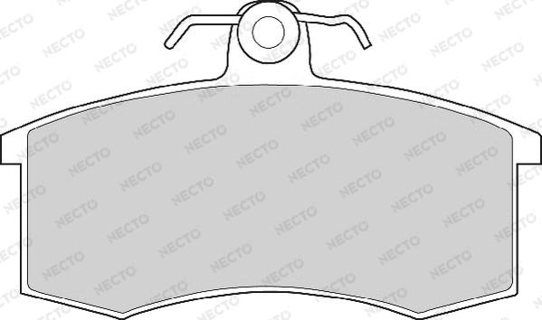 Necto FD6216A - Kit de plaquettes de frein, frein à disque cwaw.fr