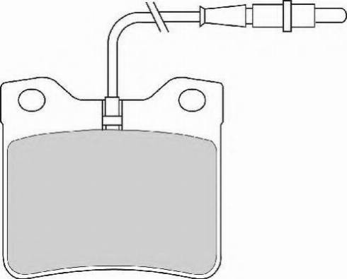 Necto FD6210E - Kit de plaquettes de frein, frein à disque cwaw.fr