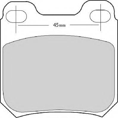 Necto FD6287N - Kit de plaquettes de frein, frein à disque cwaw.fr