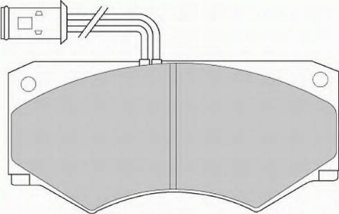 Necto FD6231V - Kit de plaquettes de frein, frein à disque cwaw.fr