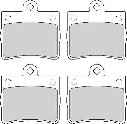 Necto FD6794N - Kit de plaquettes de frein, frein à disque cwaw.fr