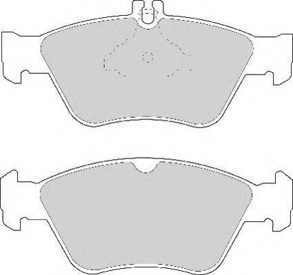 BENDIX 571877 - Kit de plaquettes de frein, frein à disque cwaw.fr