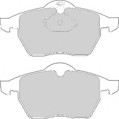 Necto FD6710N - Kit de plaquettes de frein, frein à disque cwaw.fr