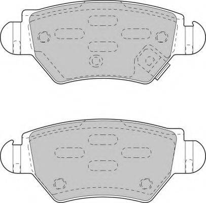 Necto FD6789N - Kit de plaquettes de frein, frein à disque cwaw.fr