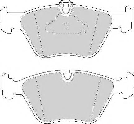 Necto FD6738N - Kit de plaquettes de frein, frein à disque cwaw.fr