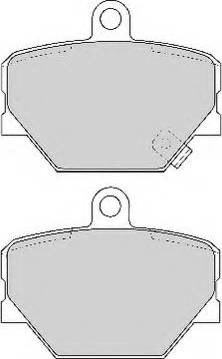 Necto FD6774N - Kit de plaquettes de frein, frein à disque cwaw.fr