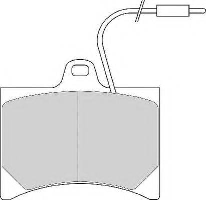 Necto FD160E - Kit de plaquettes de frein, frein à disque cwaw.fr