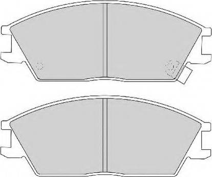 Necto FD897N - Kit de plaquettes de frein, frein à disque cwaw.fr