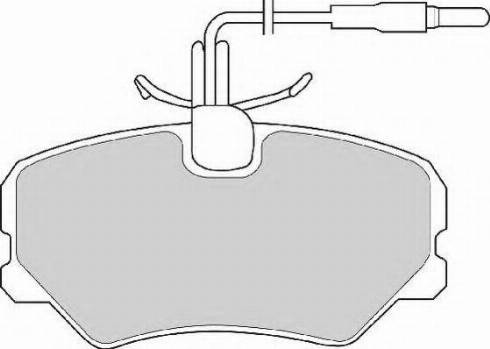 Necto FD2405N - Kit de plaquettes de frein, frein à disque cwaw.fr