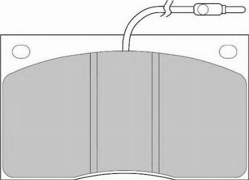 Necto FD211N - Kit de plaquettes de frein, frein à disque cwaw.fr