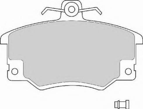 Necto FD221N - Kit de plaquettes de frein, frein à disque cwaw.fr