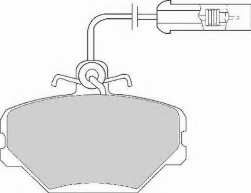 Necto FD222N - Kit de plaquettes de frein, frein à disque cwaw.fr