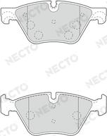 Necto FD7526A - Kit de plaquettes de frein, frein à disque cwaw.fr