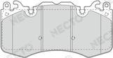 Necto FD7522A - Kit de plaquettes de frein, frein à disque cwaw.fr