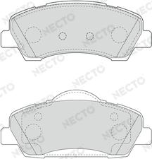 Necto FD7657A - Kit de plaquettes de frein, frein à disque cwaw.fr