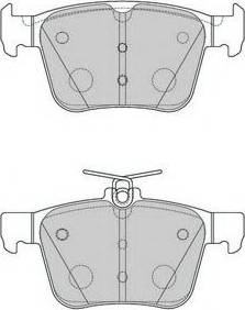 Necto FD7634A - Kit de plaquettes de frein, frein à disque cwaw.fr