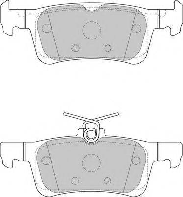 Necto FD7630A - Kit de plaquettes de frein, frein à disque cwaw.fr