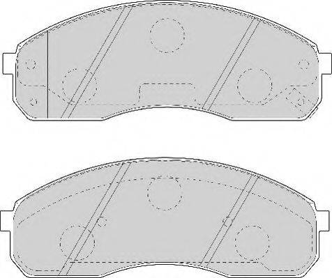 Necto FD7047N - Kit de plaquettes de frein, frein à disque cwaw.fr