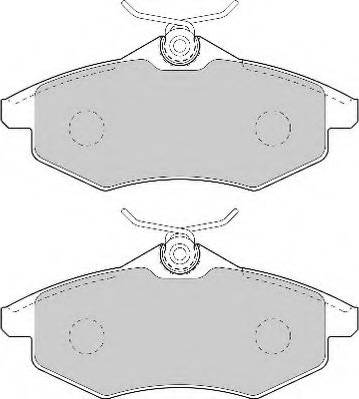 Necto FD7027N - Kit de plaquettes de frein, frein à disque cwaw.fr