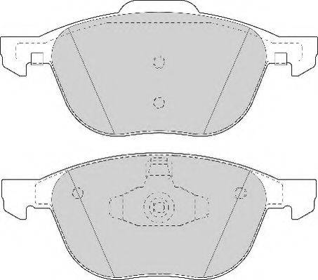 Necto FD7078N - Kit de plaquettes de frein, frein à disque cwaw.fr