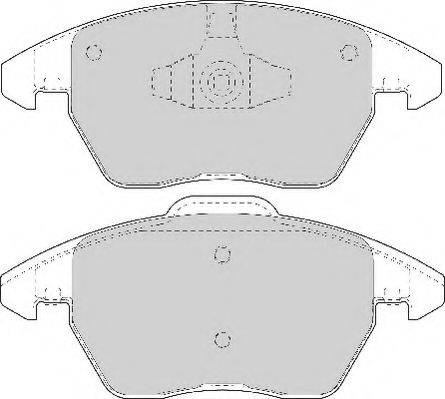 Necto FD7146N - Kit de plaquettes de frein, frein à disque cwaw.fr