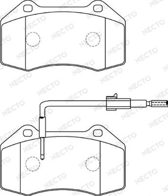 Valeo 601759 - Kit de plaquettes de frein, frein à disque cwaw.fr