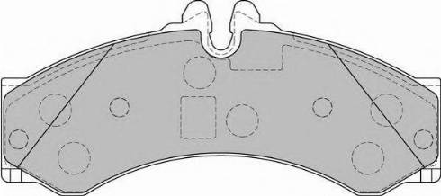 Necto FD7236N - Kit de plaquettes de frein, frein à disque cwaw.fr