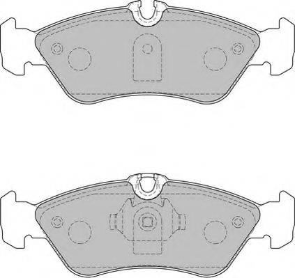 Necto FD7233N - Kit de plaquettes de frein, frein à disque cwaw.fr