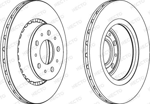 Necto WN458 - Disque de frein cwaw.fr