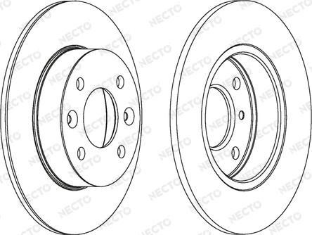 Necto WN405 - Disque de frein cwaw.fr
