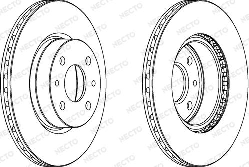 HELLA 8DD 355 101-881 - Disque de frein cwaw.fr