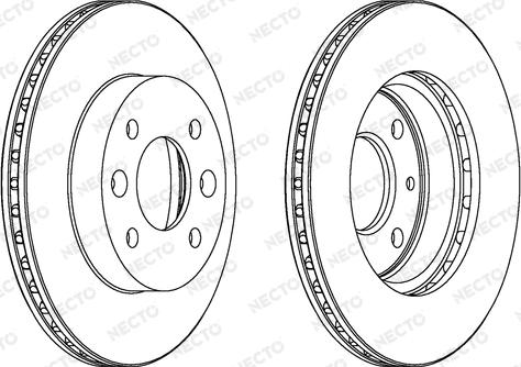 Necto WN435 - Disque de frein cwaw.fr