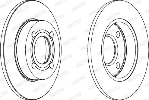 Necto WN476 - Disque de frein cwaw.fr