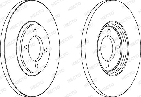 Necto WN557 - Disque de frein cwaw.fr