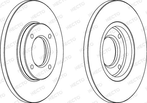 Necto WN580 - Disque de frein cwaw.fr