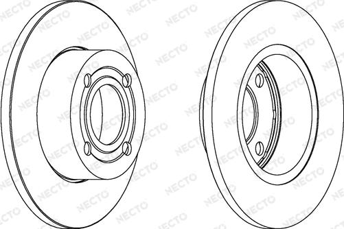 Necto WN532 - Disque de frein cwaw.fr