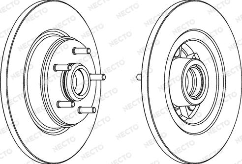 Necto WN578 - Disque de frein cwaw.fr