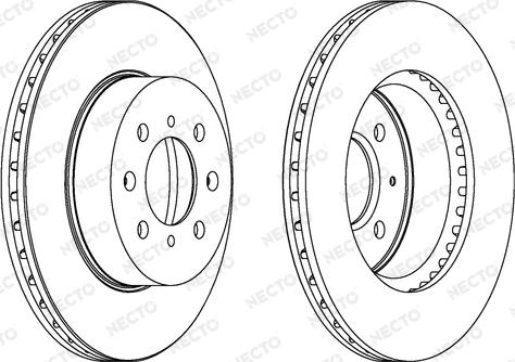 Lucas Electrical DF2573 - Disque de frein cwaw.fr