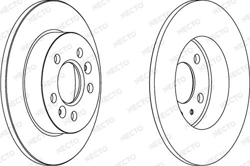 Necto WN609 - Disque de frein cwaw.fr