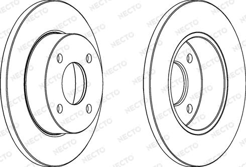 Necto WN618 - Disque de frein cwaw.fr