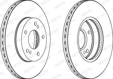Necto WN689 - Disque de frein cwaw.fr