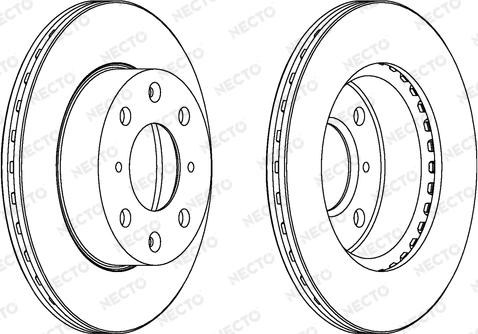 Necto WN638 - Disque de frein cwaw.fr