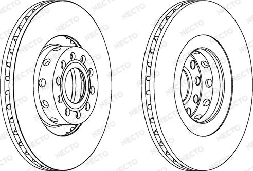 Necto WN1492 - Disque de frein cwaw.fr
