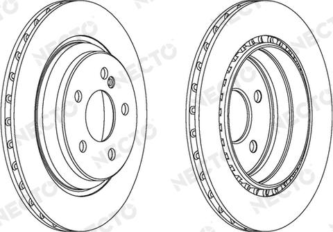 Necto WN1405 - Disque de frein cwaw.fr