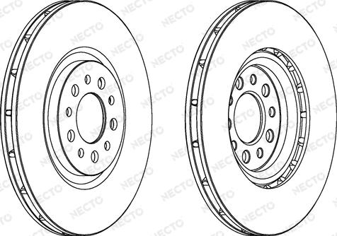 Necto WN1401 - Disque de frein cwaw.fr