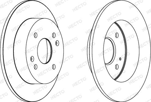Necto WN1419 - Disque de frein cwaw.fr
