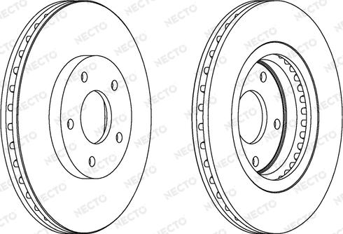 Necto WN1516 - Disque de frein cwaw.fr