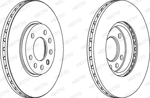 Necto WN1093 - Disque de frein cwaw.fr