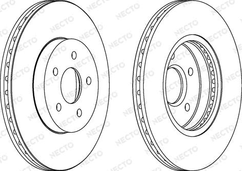 Necto WN1144 - Disque de frein cwaw.fr