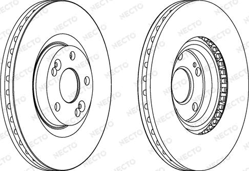 Necto WN1158 - Disque de frein cwaw.fr